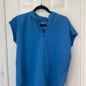 Figs Women's Sky Blue Blouse